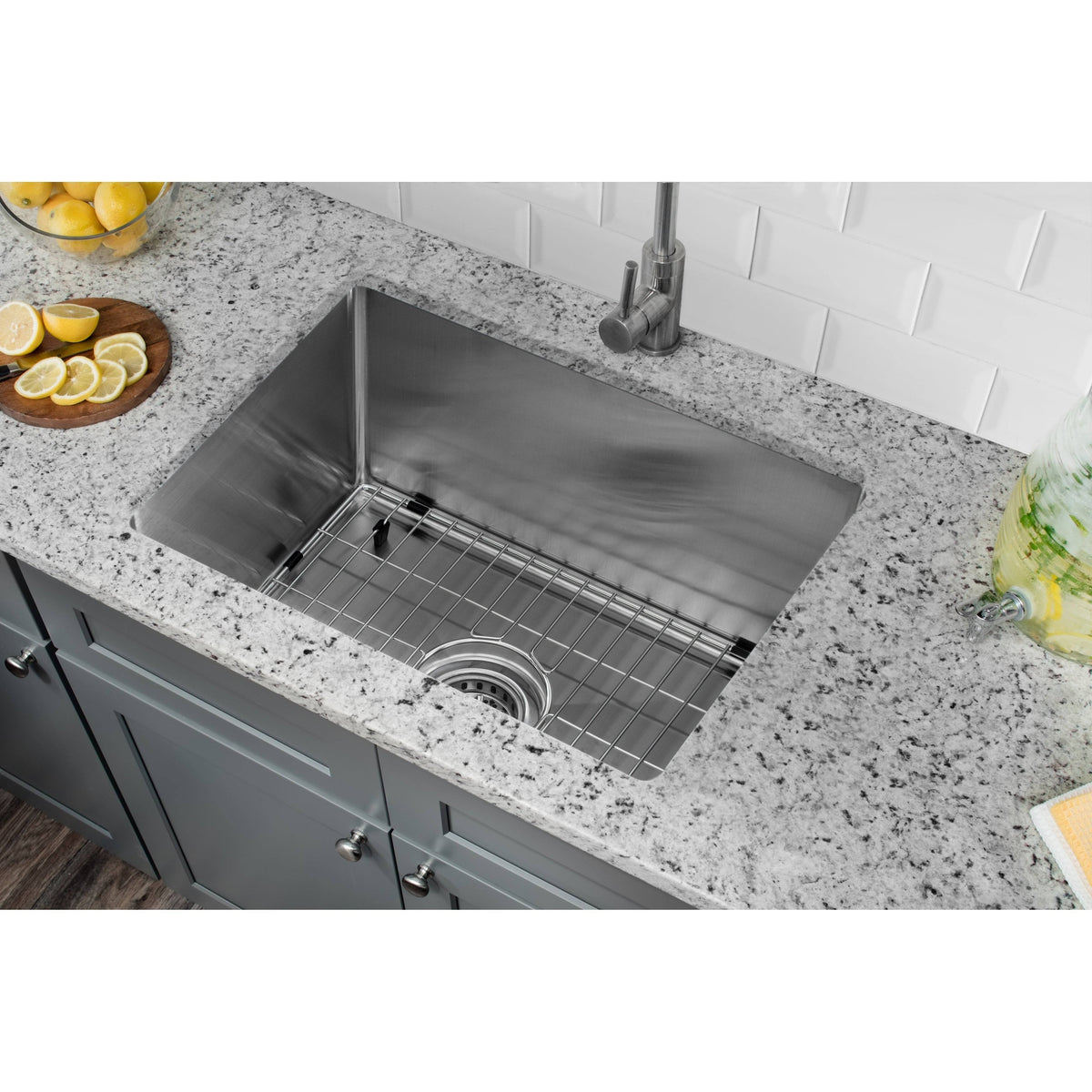 Undermount Stainless Steel Bar Prep Sink Y22630