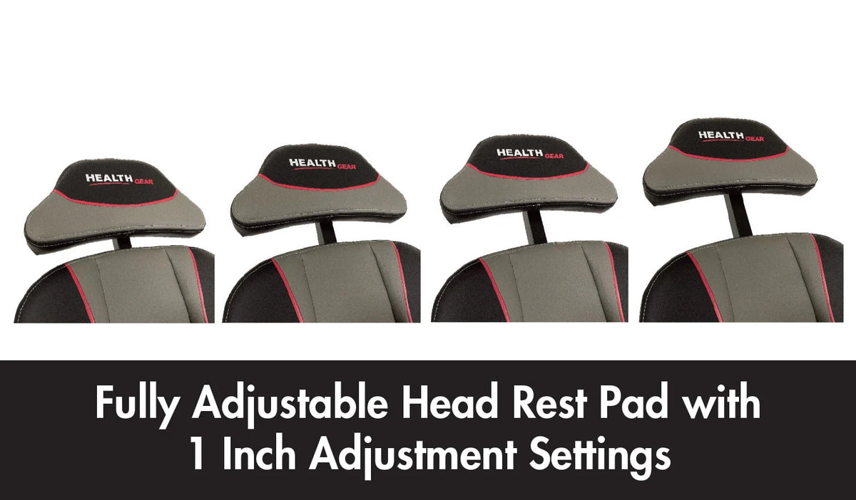 Black 300lb Weight Capacity Heat and Vibration Massage Inversion Table O9838