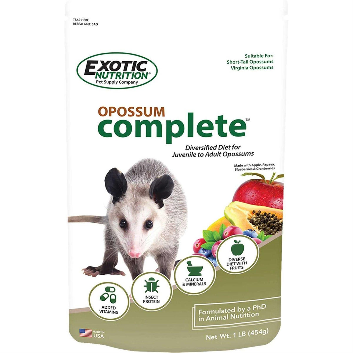 Opossum Complete Food B47917