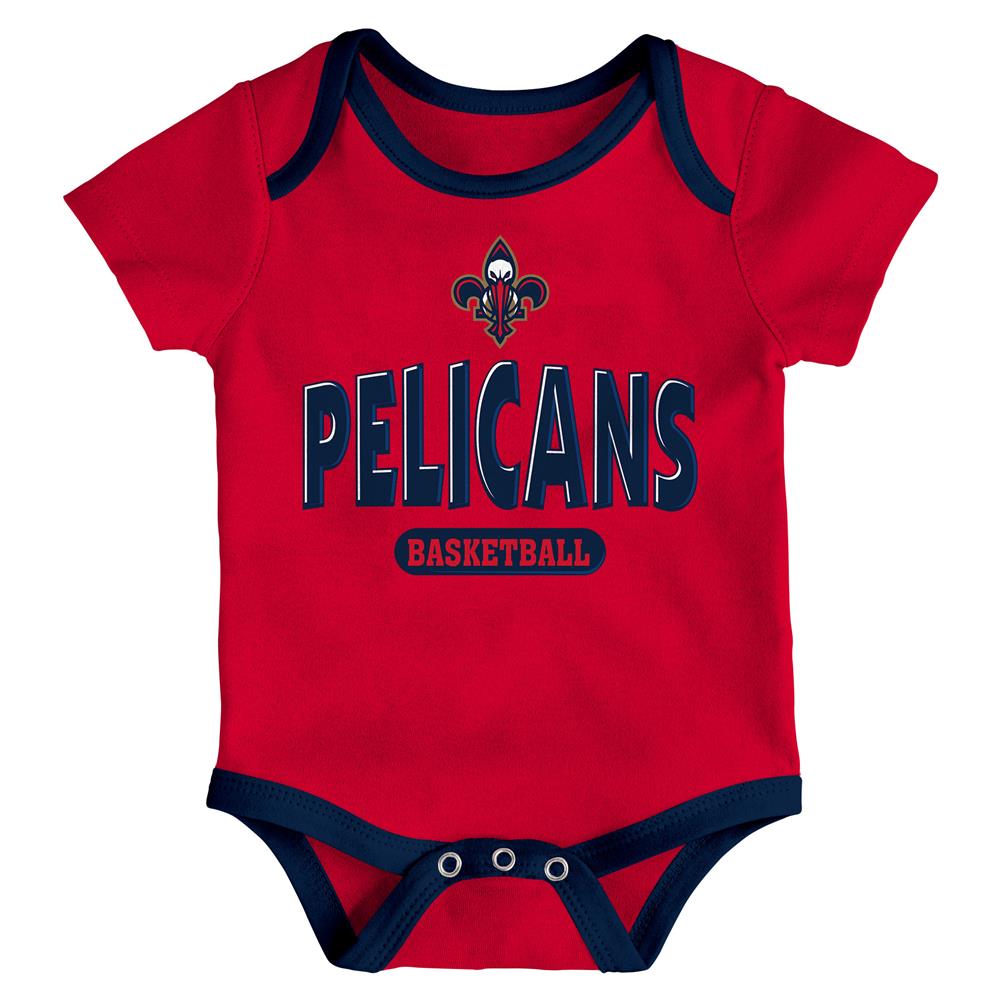 New Orleans Pelicans Infant Creeper Set 3 Pack O502567
