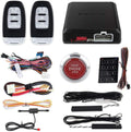 Smart Key PKE Car Alarm with Push Engine Start Button DC12V Q36622