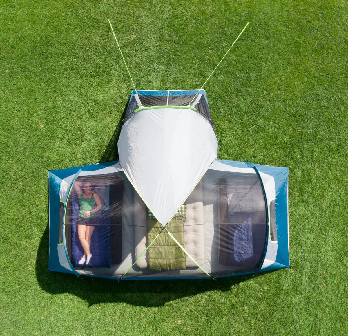 10-Person Modified Dome Tent with Screen Porch B187