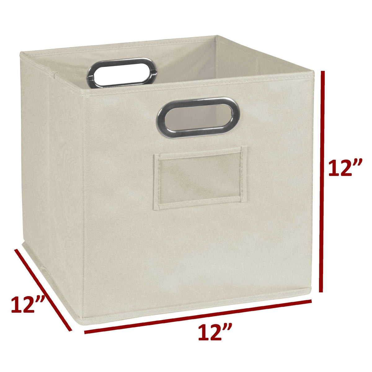 3 Cube Storage Set with Canvas Bin R503