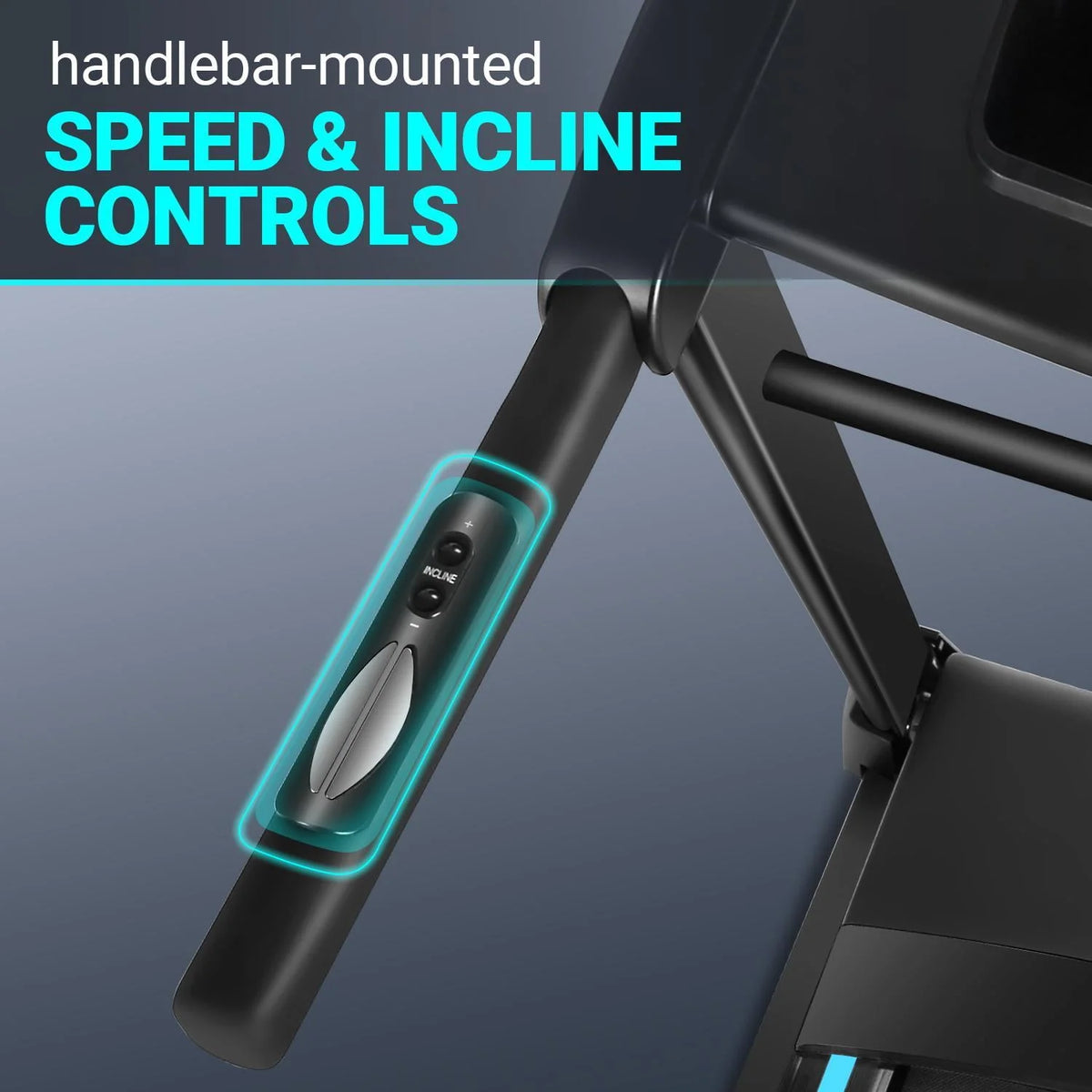 Auto Incline Treadmill with Bluetooth Speaker and LCD Display R695