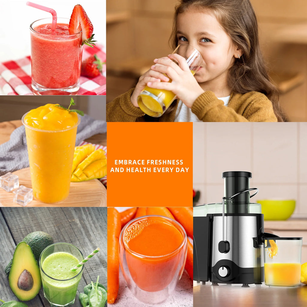 600W Centrifugal Juicer with 3" Feed Chute S639