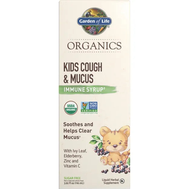 Kids Cough & Mucus Immune Syrup 3.92 fl oz A56650