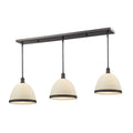 3-Light Island/Billiard, Olde Bronze M20437