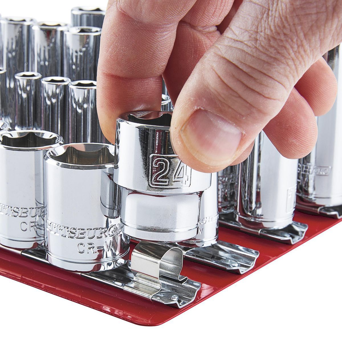 1/4 in., 3/8 in., and 1/2 in. Socket Tray - SAE O784806