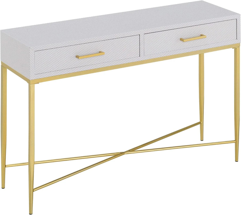 White Console Table H47582