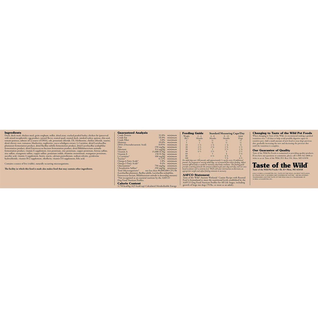 Ancient Grains Dry Dog Food G946