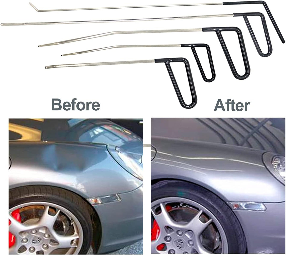 18 Pieces Paintless Dent Repair Kit S742