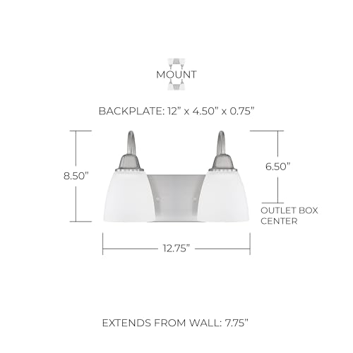 Bronze 4-Light Bathroom Vanity Wall Light Z222529