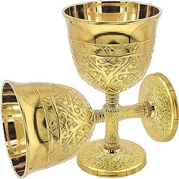 Brass Chalice Goblet 8 Oz V521973