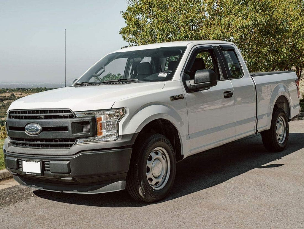 Shatterproof Tape-on Window Deflectors for Trucks, 4 pcs N9410