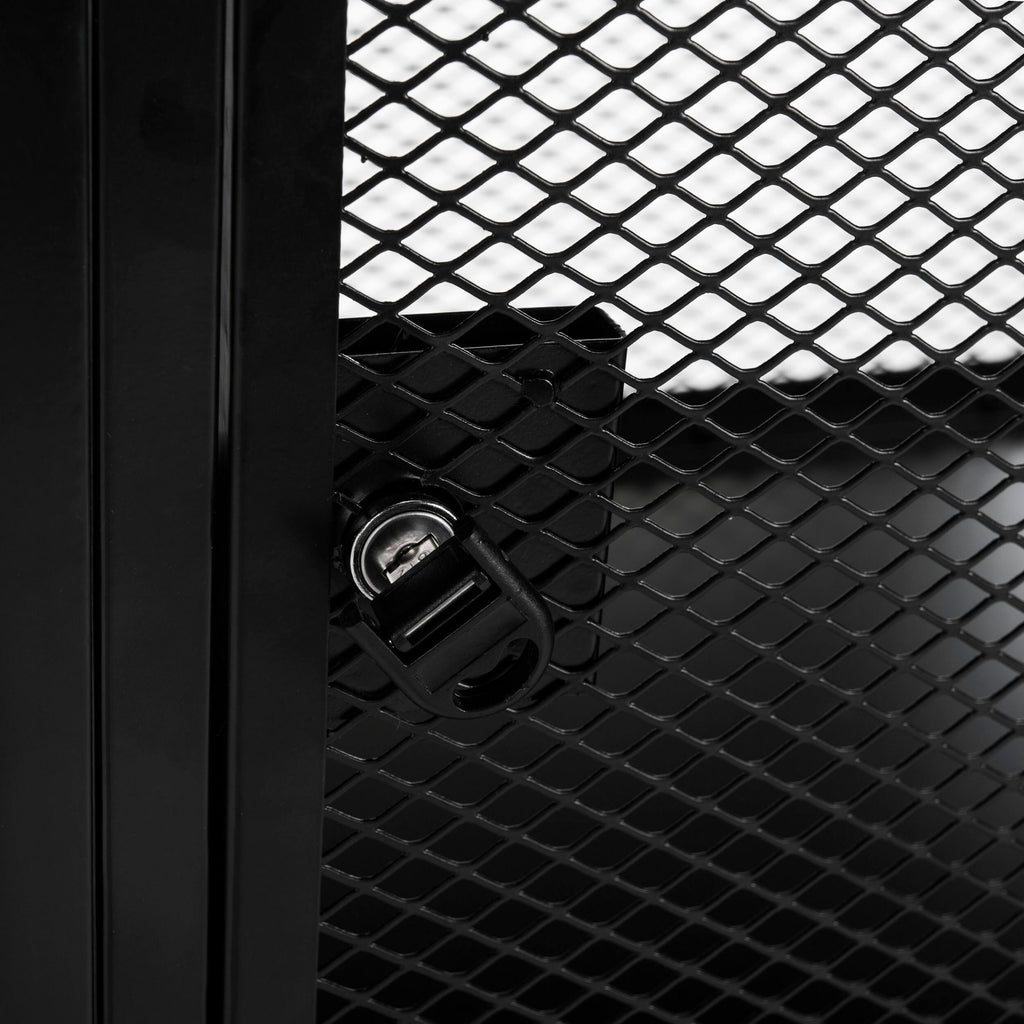 Black Storage Bookshelf H229054
