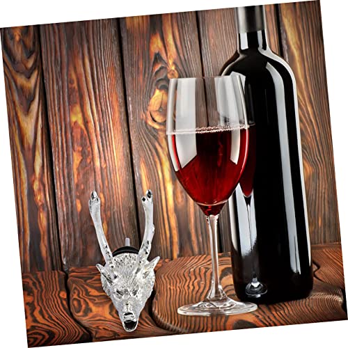 Deer Head Wine Pourer Stopper Aerator Q62139