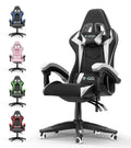 Blue Ergonomic High-Back Gaming Chair with Lumbar Support R7832