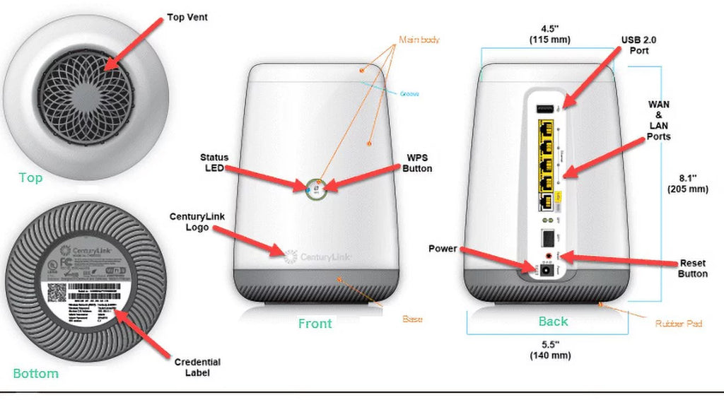 DSL Modem Router F235129