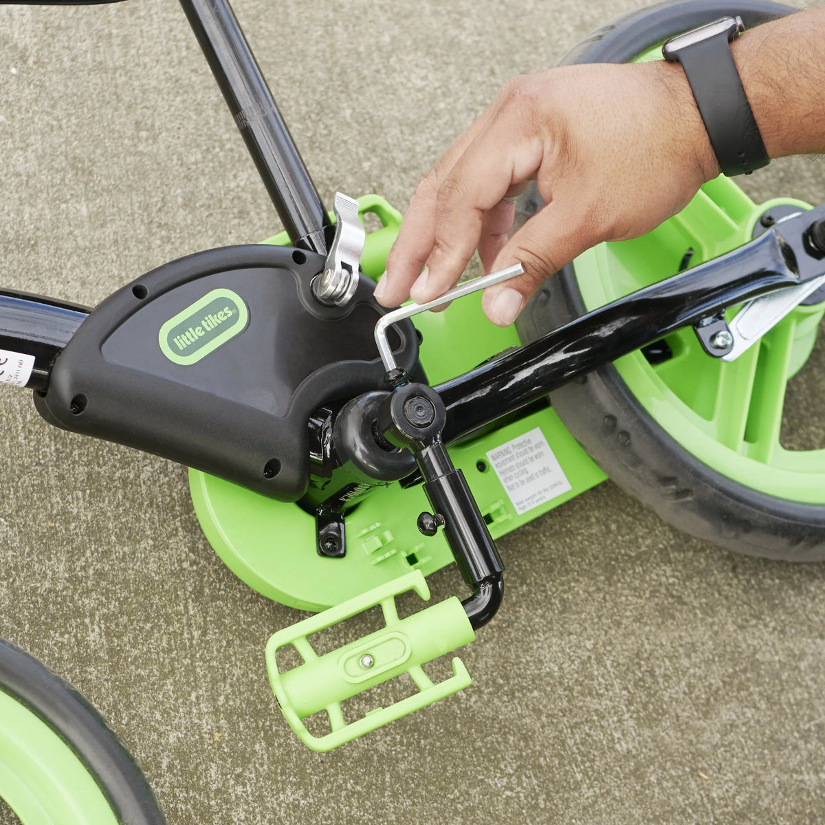 Green 12-Inch Kids Training Bike N81368
