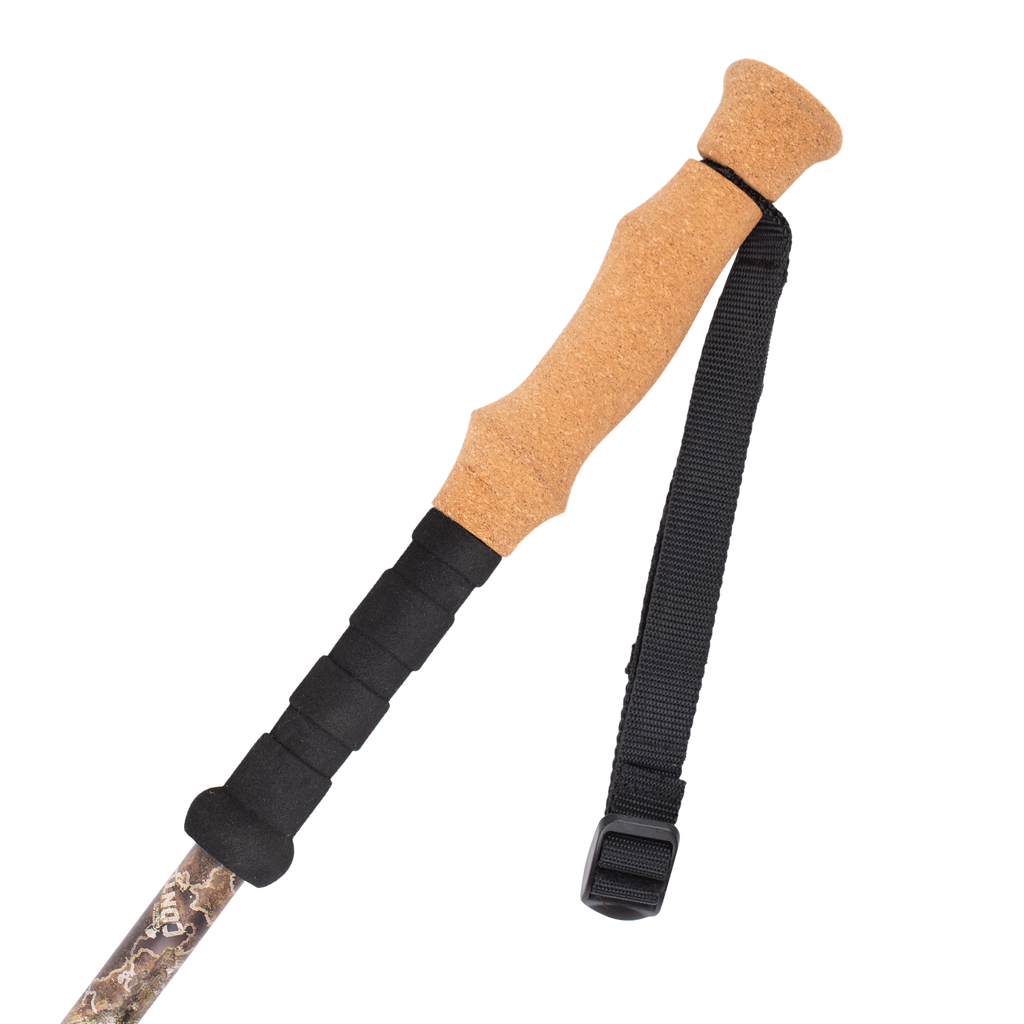 Carbon Fiber Monopod Walking Sticks with Adjustable Quick Locks - 2 Pack F1558