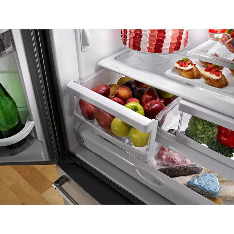 Bottom Freezer Refrigerator in Stainless Steel J3340