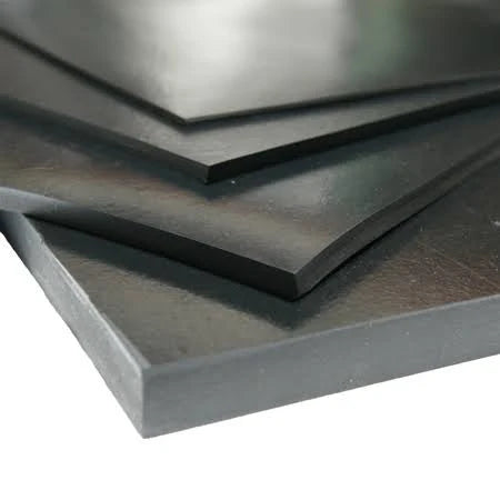 Black 3/16 in. Thick x 36 in. Length x 168 in. Width Rubber Sheet D52747