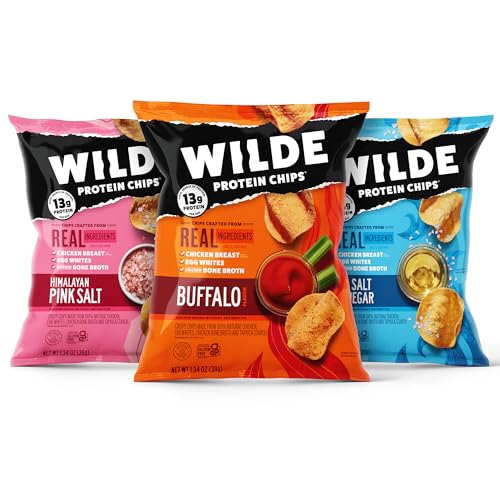 Protein Chips Variety Pack, 1.34oz Bags (Pack of 12) H60969