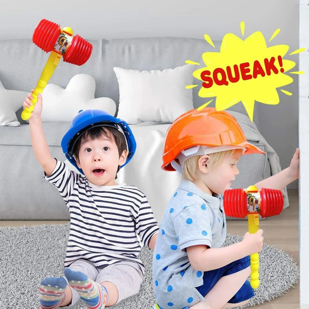 Giant Squeaky Hammer Kids Pounding Toy O7391