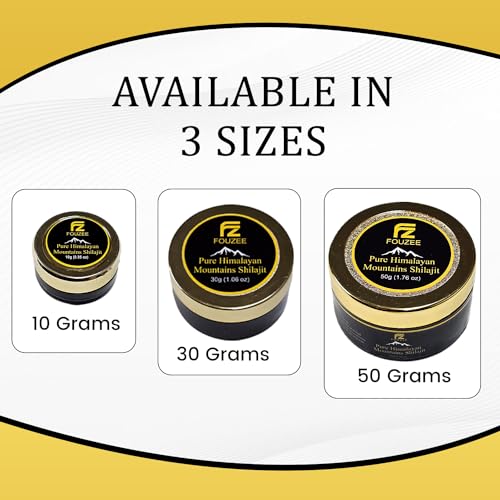 Pure Himalayan Shilajit 77% Fulvic Acid Hard Consistency 10 Grams N614502