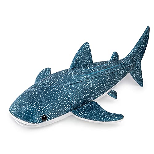 Grey 26Inches Lifelike Great White Shark Plush Toy A469729