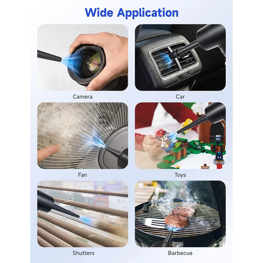 5 in 1 Cordless Portable Electric Air Duster X188165