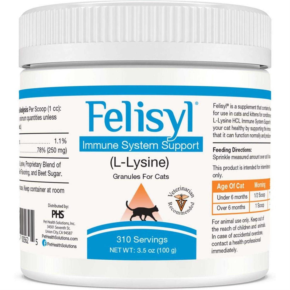 L-Lysine Granules for Cats J310