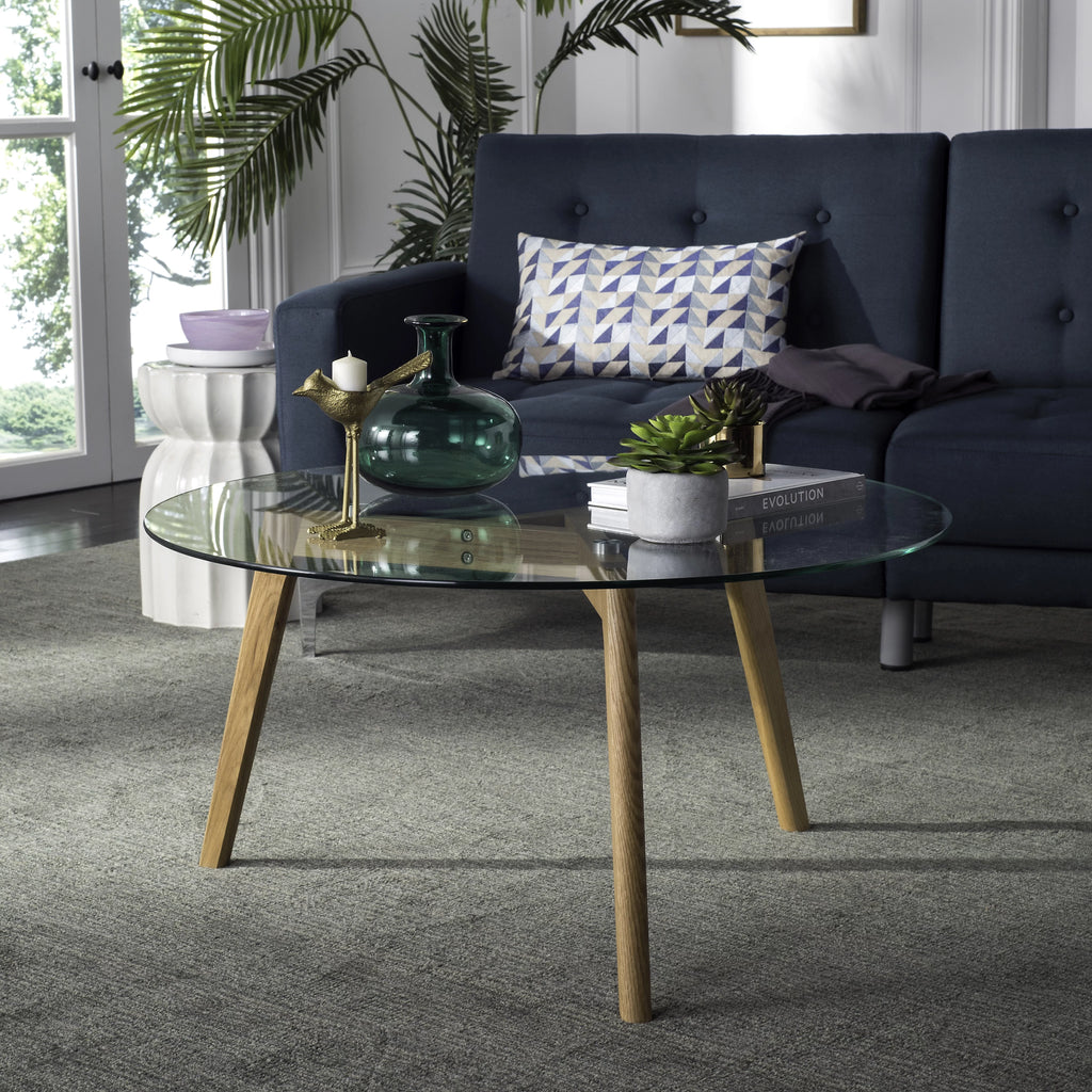 Round Glass Coffee Table L60000