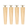 4PCS Wooden Furniture Legs Feet Replacement D8883