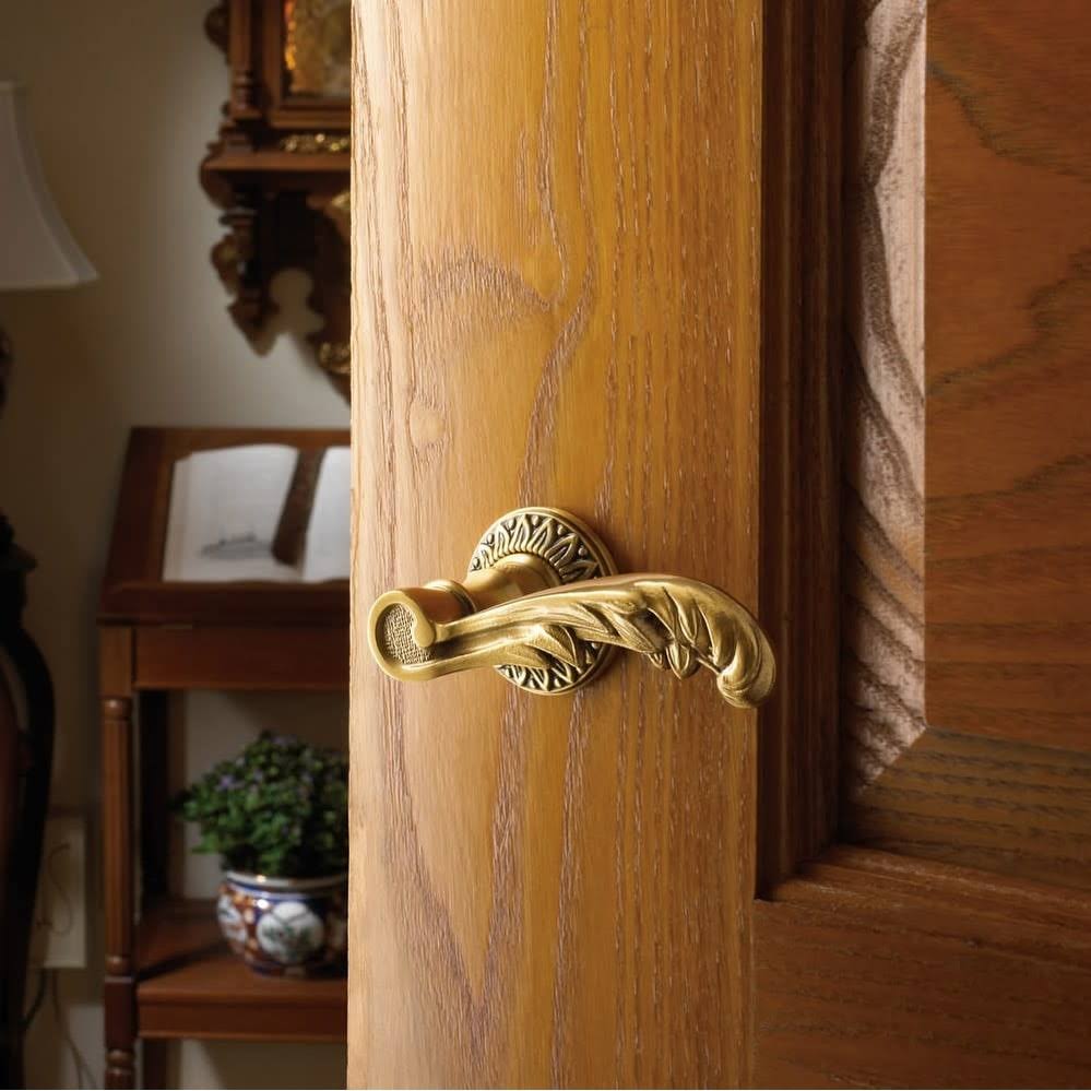 Satin Brass Lever Indoor X6551