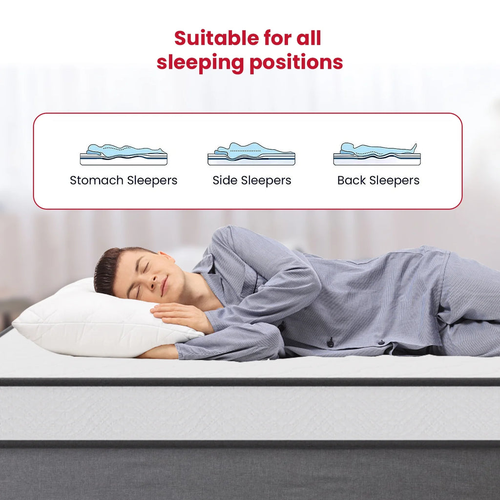 8 Inch Medium Firm Spring Full Size Mattress T6999