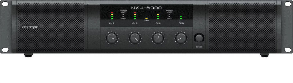 4-Channel 6000W Class-D Power Amplifier Q6648
