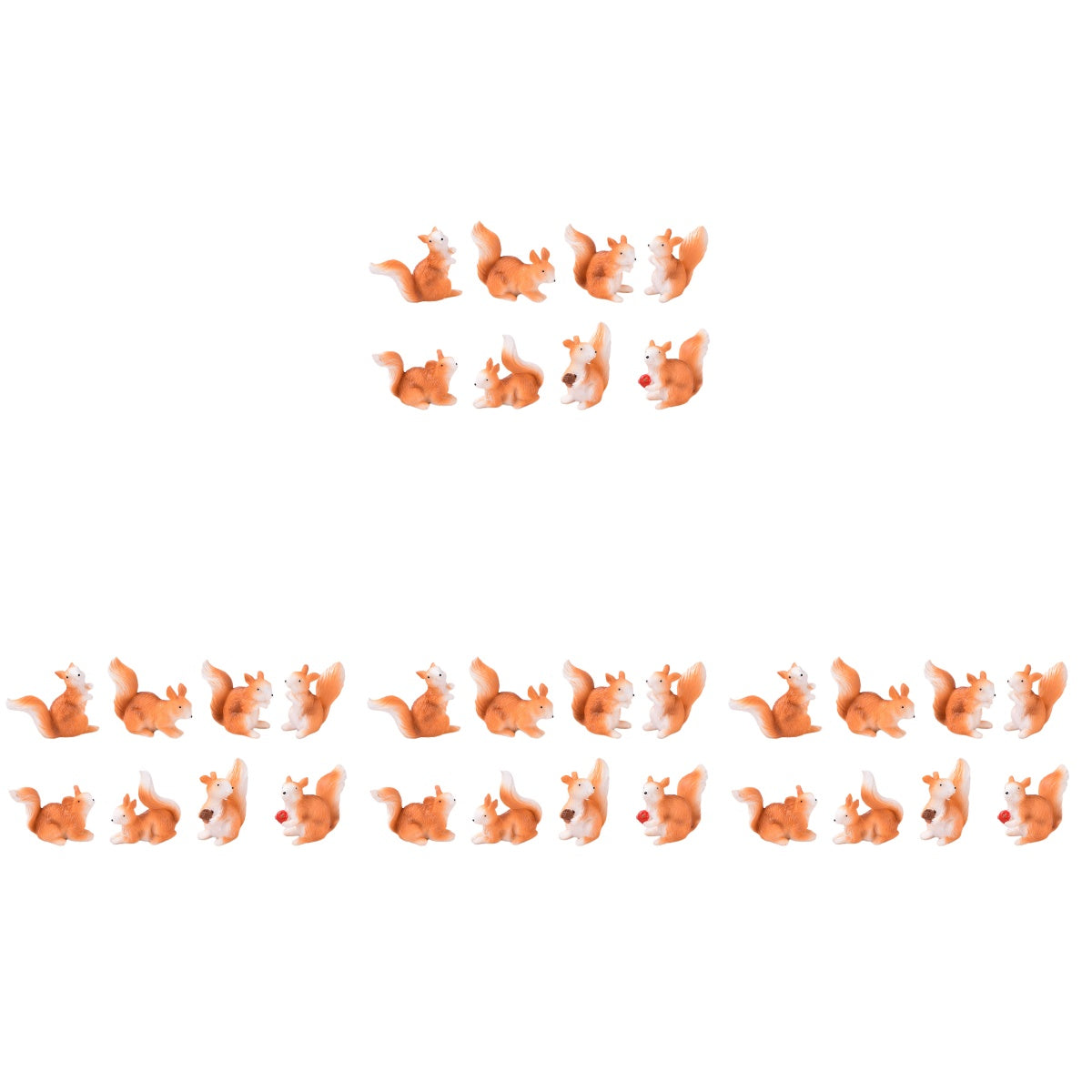 32 Pcs Resin Miniature Doll House Accessories S329808