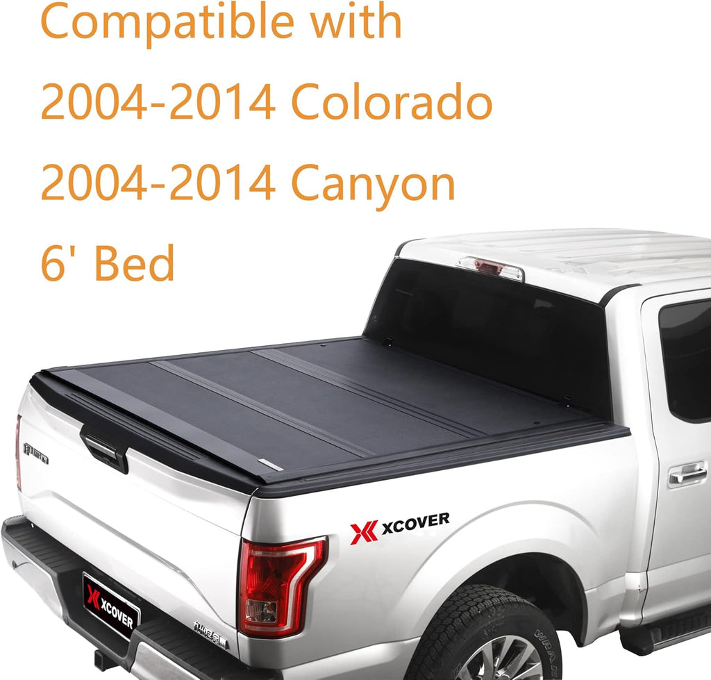 Low Profile Hard Folding Truck Bed Tonneau Cover Q344
