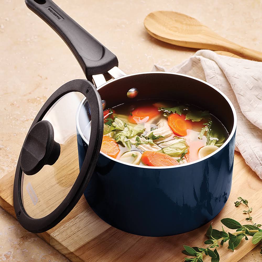 Naval Nesting Nonstick Sauce Pan Set, 6-Piece E2647