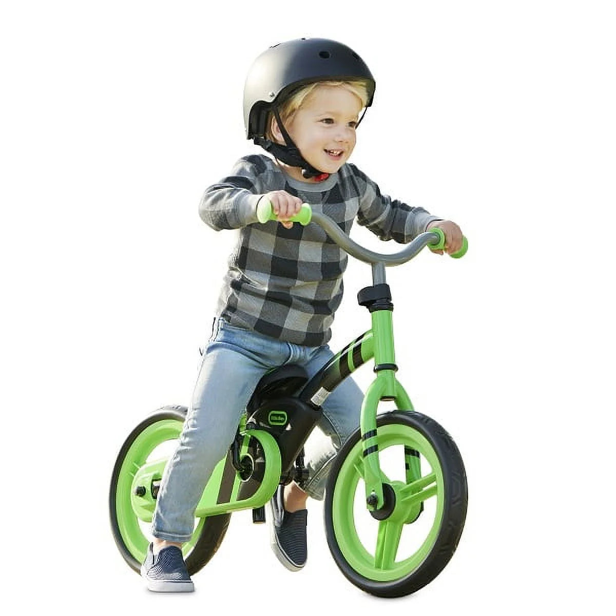 Green 12-Inch Kids Training Bike N81368