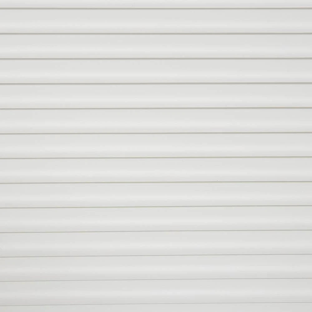 White Cordless Room Darkening Vinyl Mini Blind 62 in. W x 64 in. L R232460