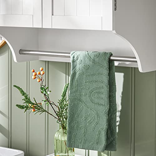 White 2 Door Mirror Medicine Cabinet O348040