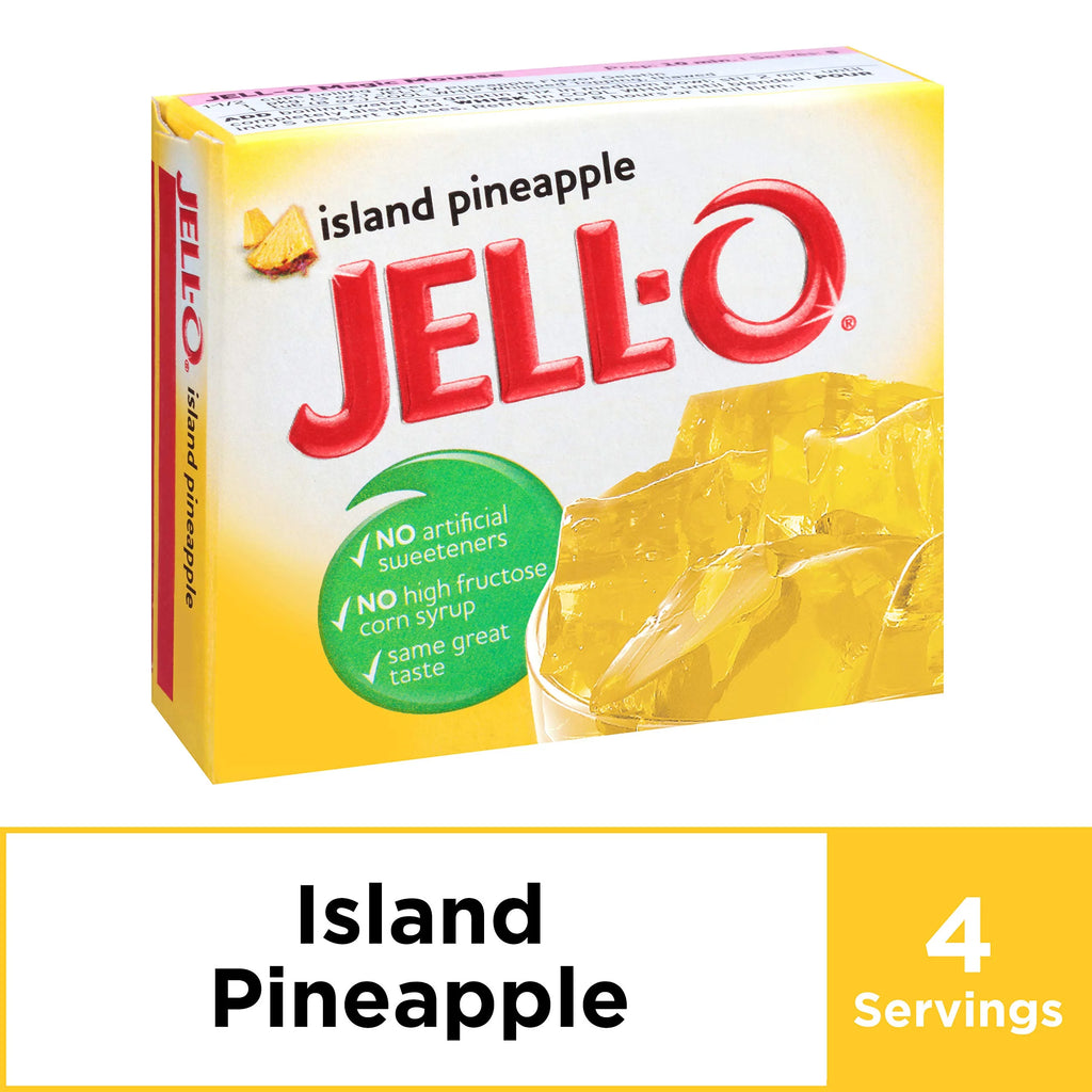 Pineapple Gelatin Mix (3 Oz Boxes, Pack Of 6) P37011