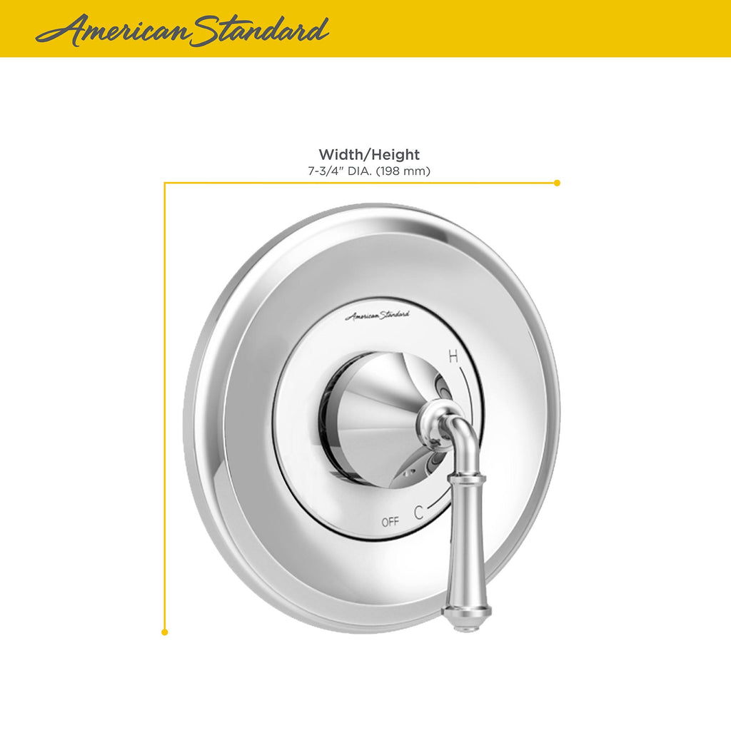 Polished Nickel Tub and Shower Trim Package L656