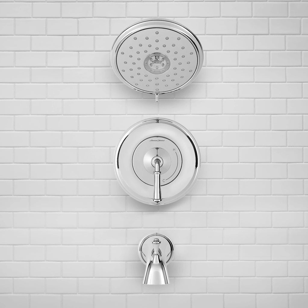 Polished Nickel Tub and Shower Trim Package L656