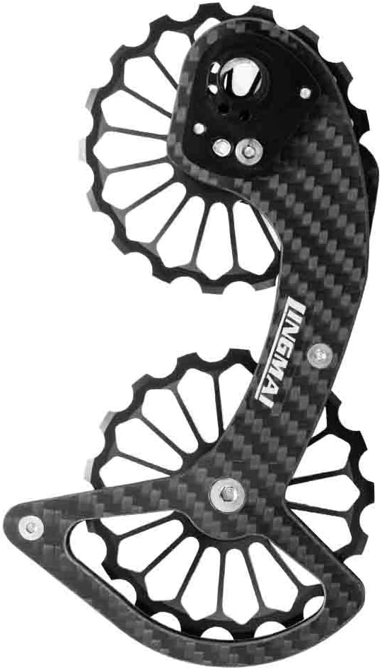 Carbon Fiber Ceramic Rear Derailleur 17T Pulley Guide Wheel H9574