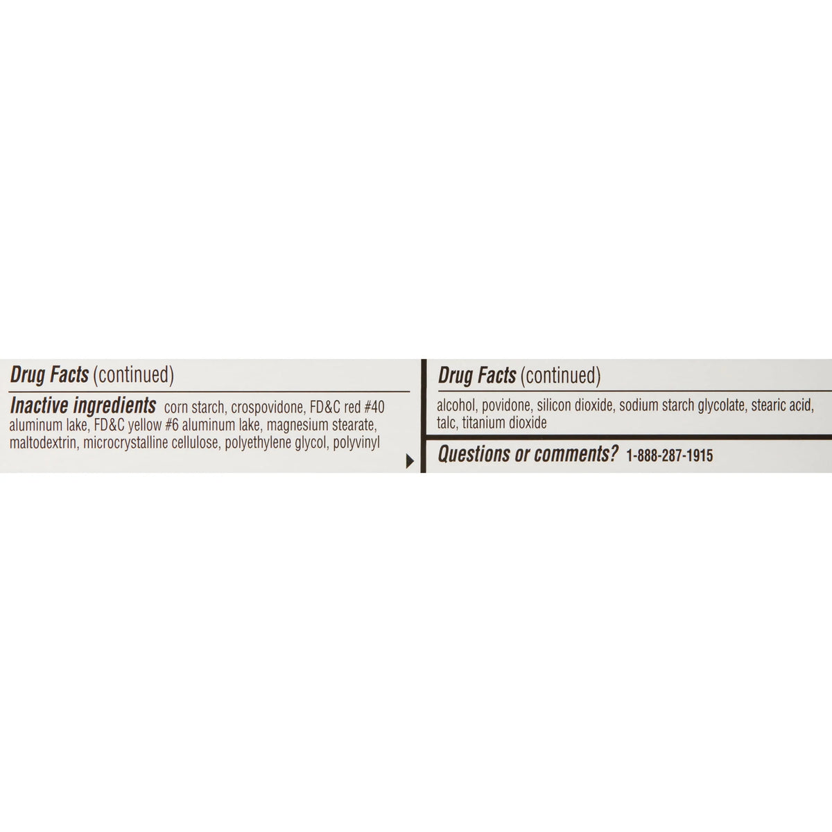 20 Count Sinus Congestion Relief Caplets S7942