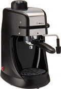 4-Cup Stainless Steel Espresso and Cappuccino Machine S528