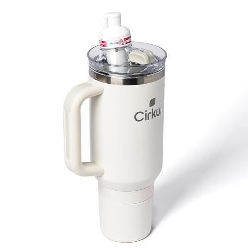 40 oz Carbon Stainless Steel Tumbler with Handle A51966